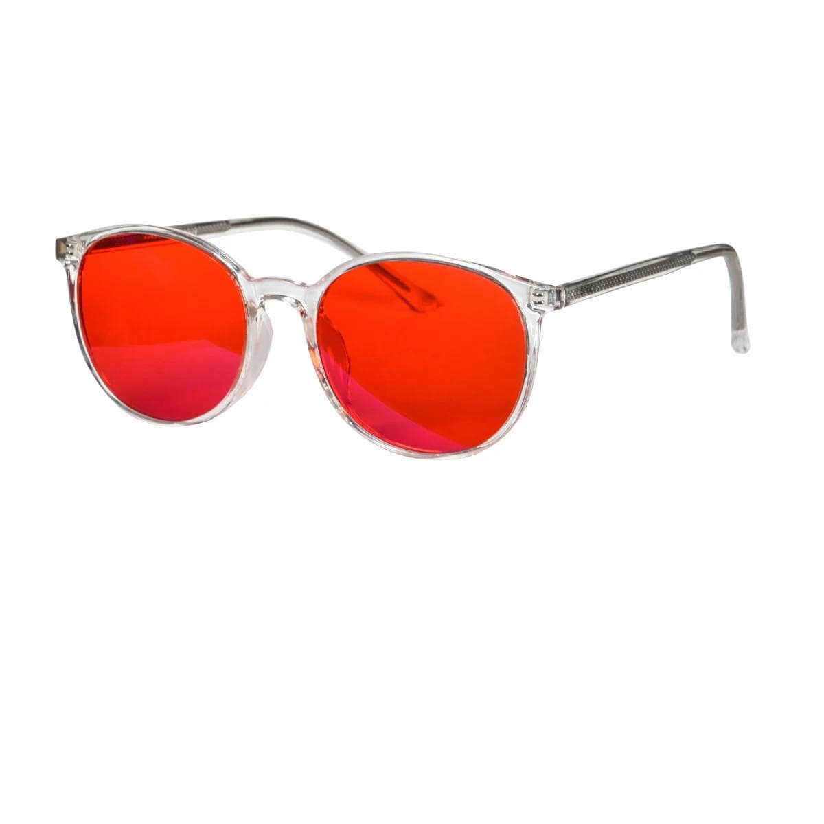 SHINU Red Blue Light Blocking Glasses Orange Lenses for Better Sleep Computer Work Women TR90 Eyewear