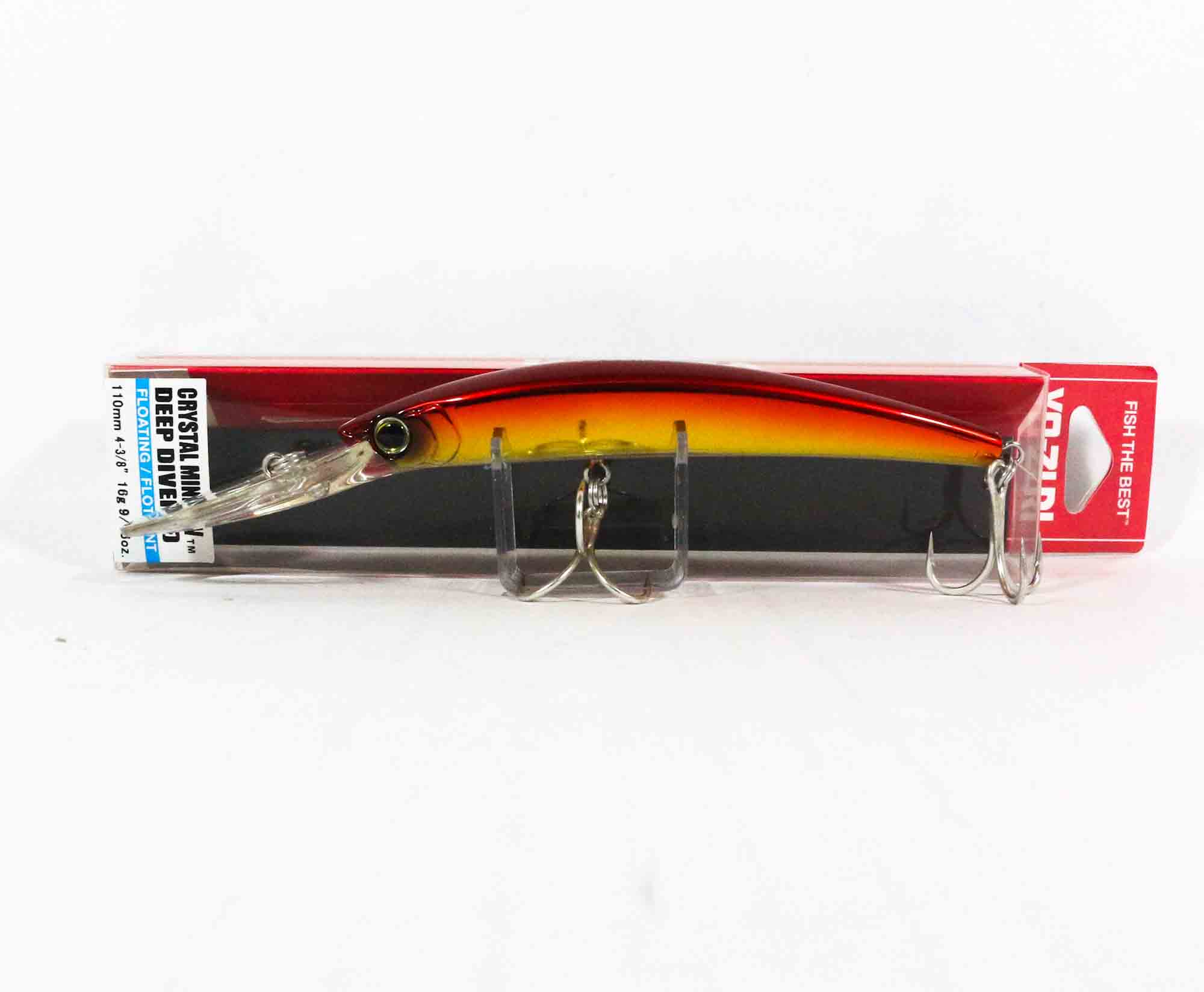 Yo Zuri Crystal Minnow DD 110 mm Floating Lure R1135-HGR (1220)