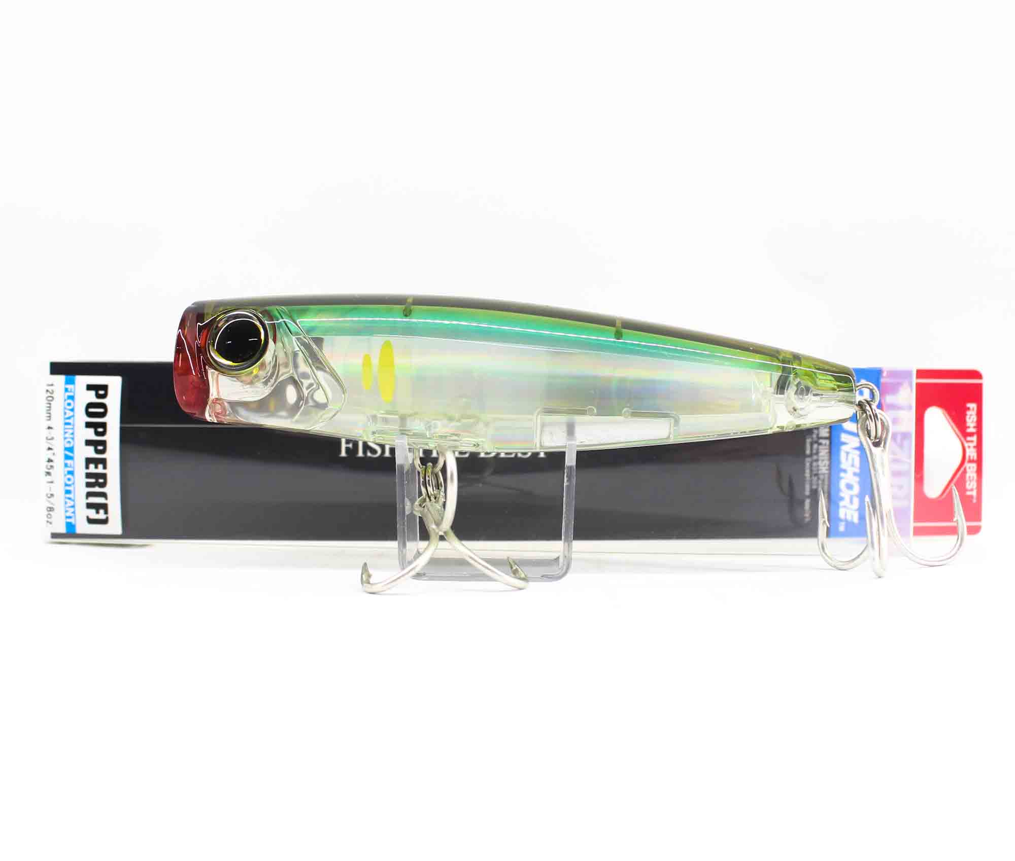 Yo Zuri Duel 3D Inshore Popper 120F Floating Lure R1412-HHAY (1078)