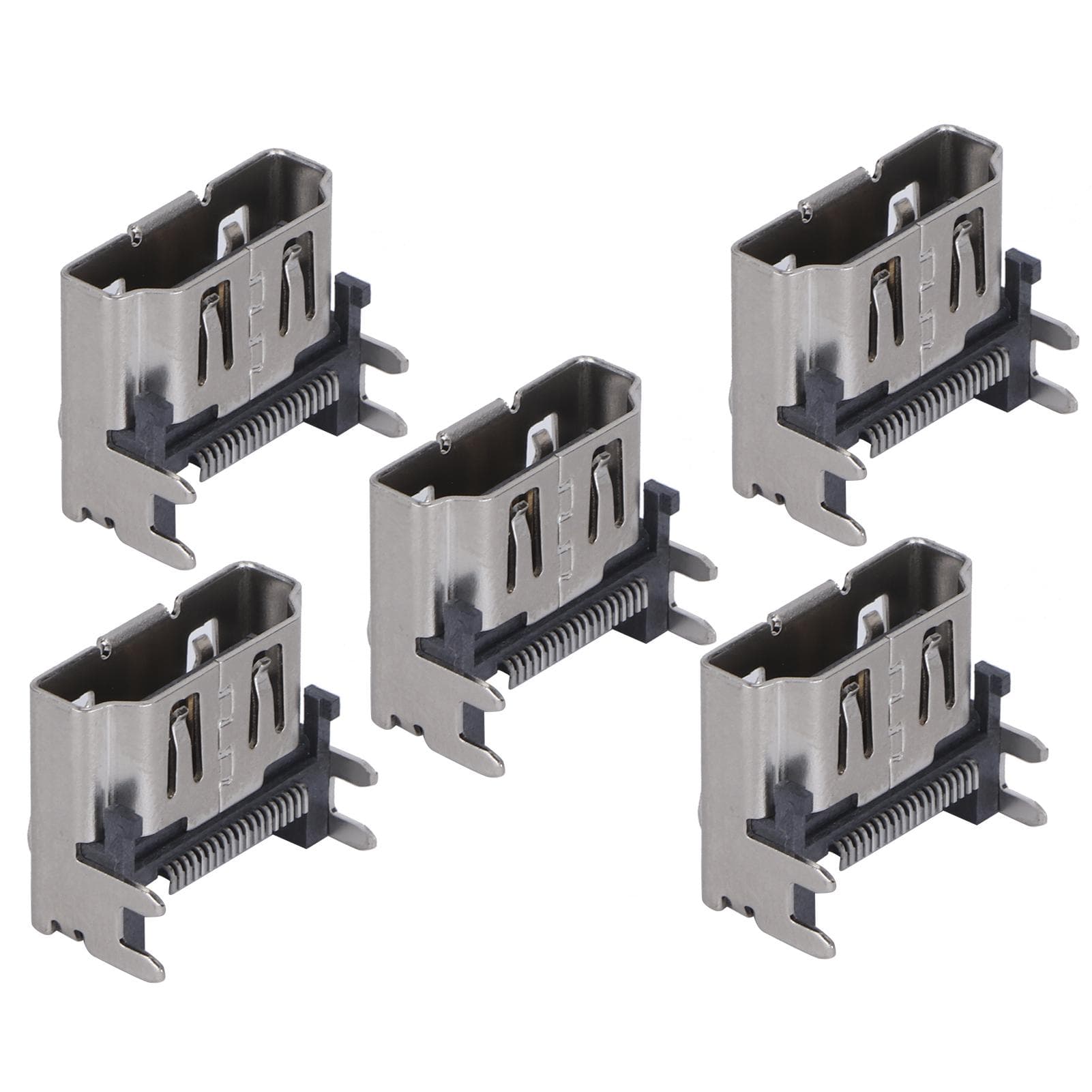5Pcs Game Console HDMI Socket Port Interface Connector Replacement for PS4 SLIMPRO