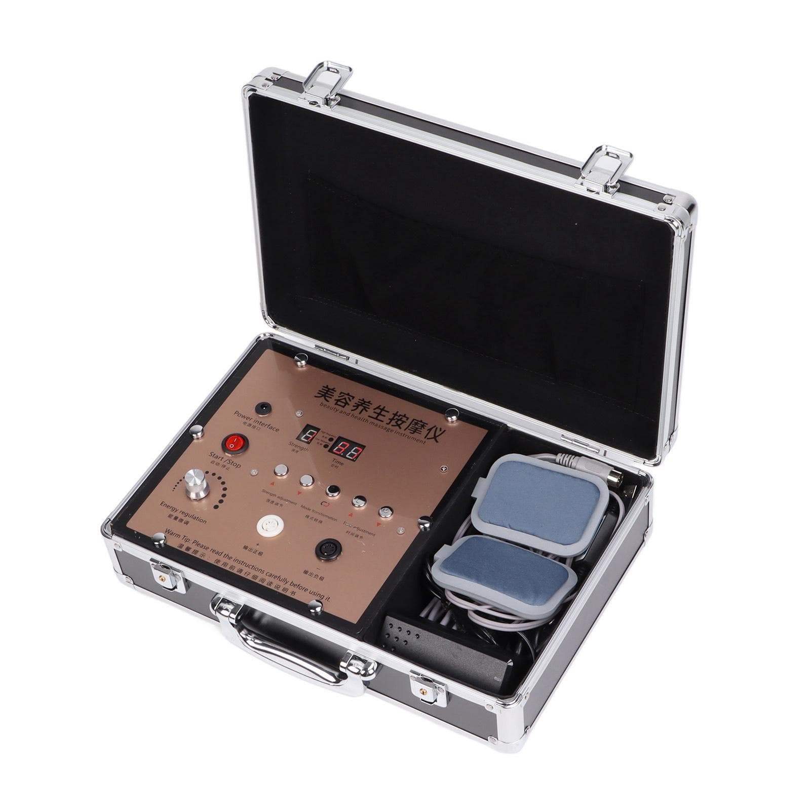 DDS Bio Electric Massager Multi Function Meridian Electrotherapy Massage Machine for Beauty Salon AU Plug