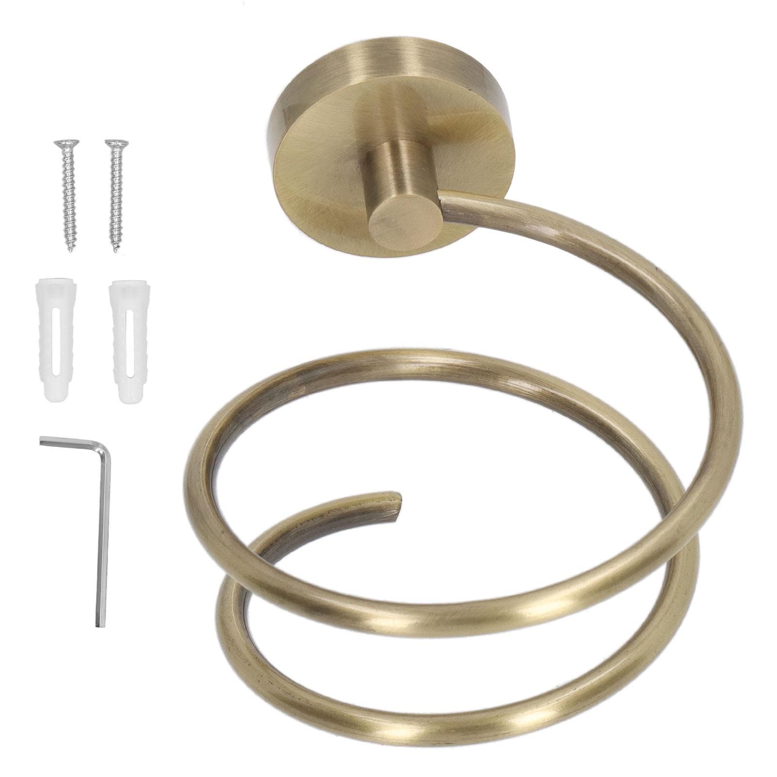 304 Stainless Steel Hair Dryer Rack Keep Tidy Wall Mount Blow Hair Dryer Holder for Bathroom ORB Antique