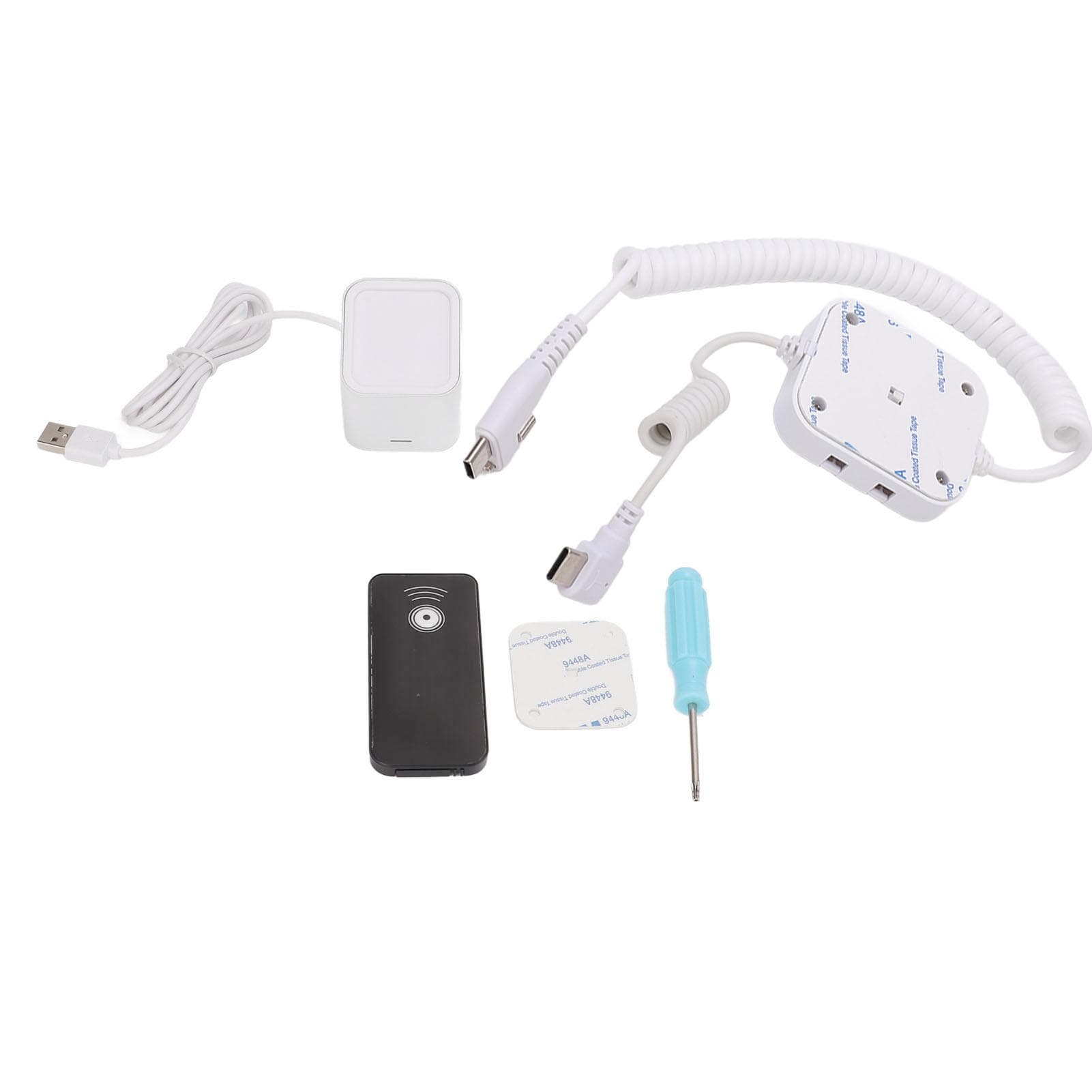 Anti Theft Display Stand 95?120dB Security Alarm Fast Charging Claw Fixation Nonslip Silicone for