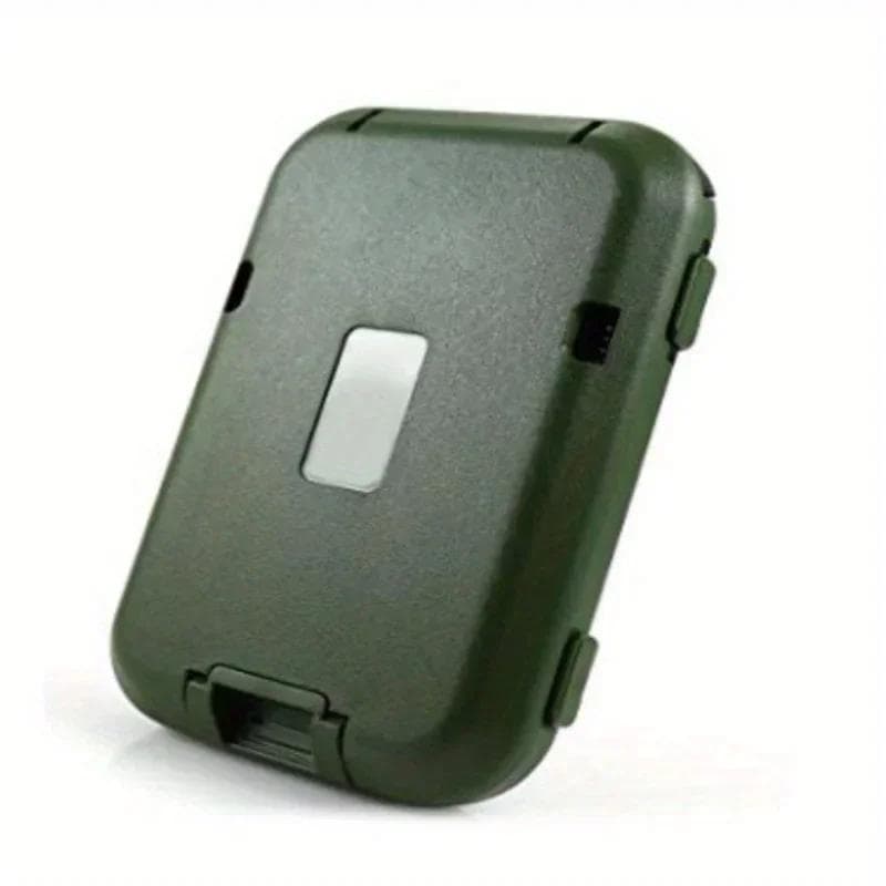 Block Minimalist Plastic Wallet Men's Ultra Thin Aluminum Clip Pocket Cash Credit Card Holder Wallets Men green