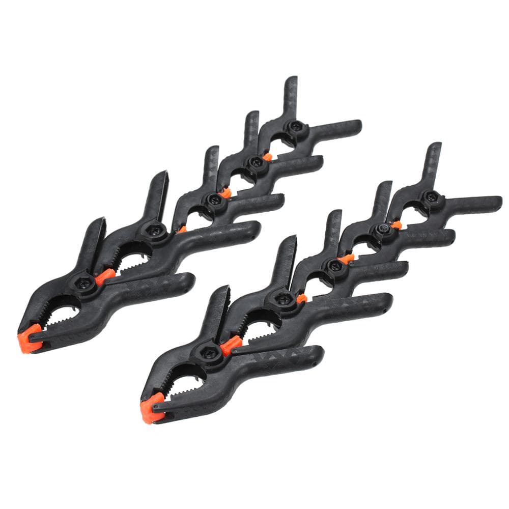 10pcs Plastic Nylon Toggle A Clamp Spring Clamps Multifunctional Clip Tips DIY Tool Set for