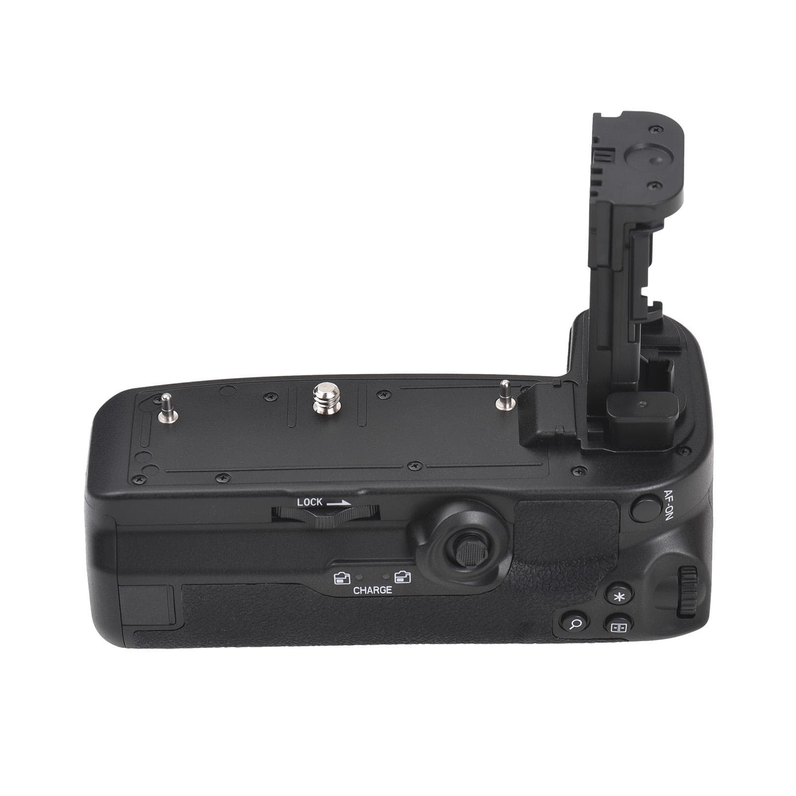 BG-R10 Vertical Battery Grip Holder with Dual Battery Slots Compatible with Canon EOS R5/R6/R5C/R6 black