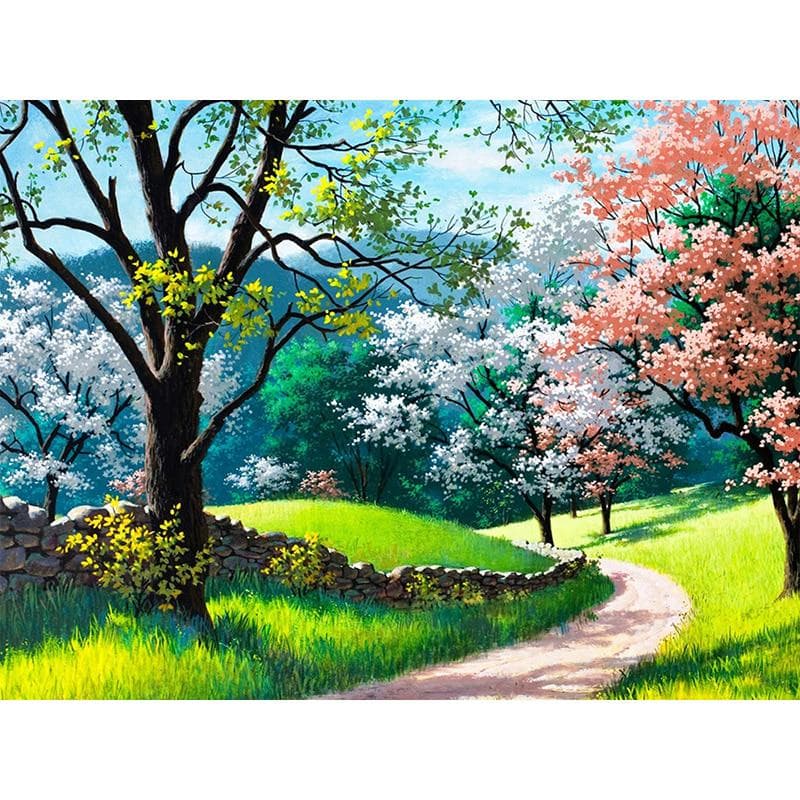 5D Diamond Painting Full Drill Scenery Diamond Mosaic Pictures Diamond Embroidery 20X30CM