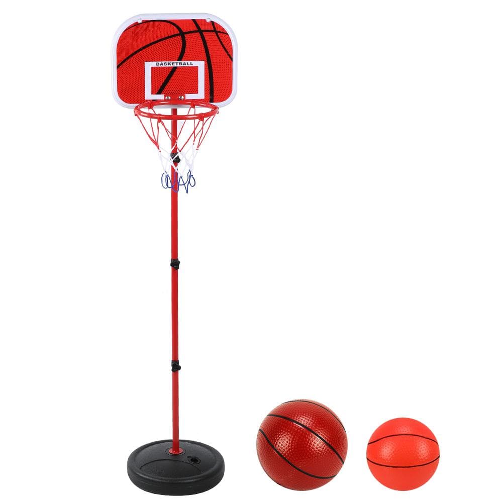 150CM Adjustable Height Basketball Stand Children Game Training Equipment Set for Indoor Outdoor
