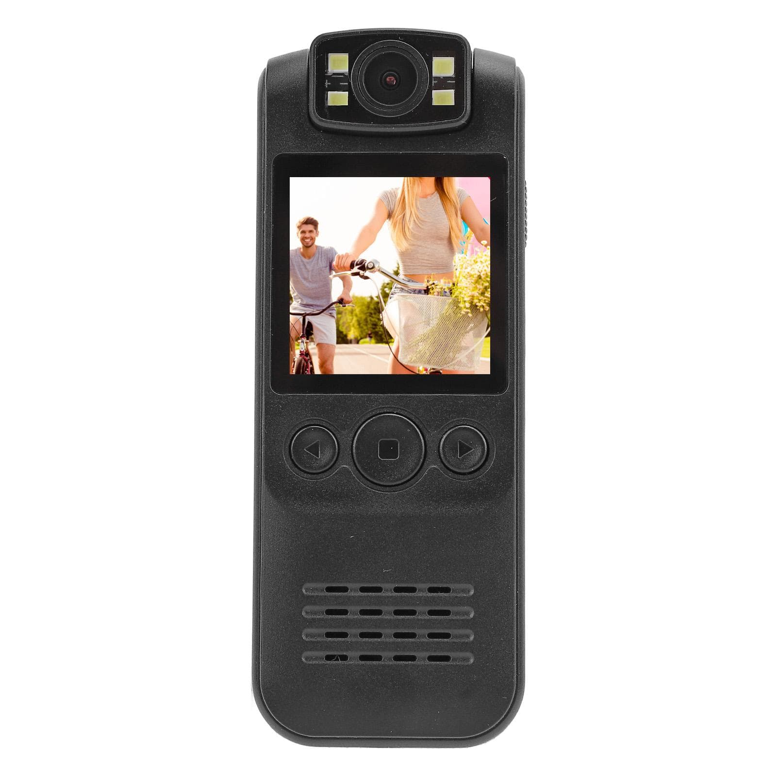 Police Video Recorder 1080P HD Night Vision 180 degrees Rotatable Lens Portable Law Enforcement Camera