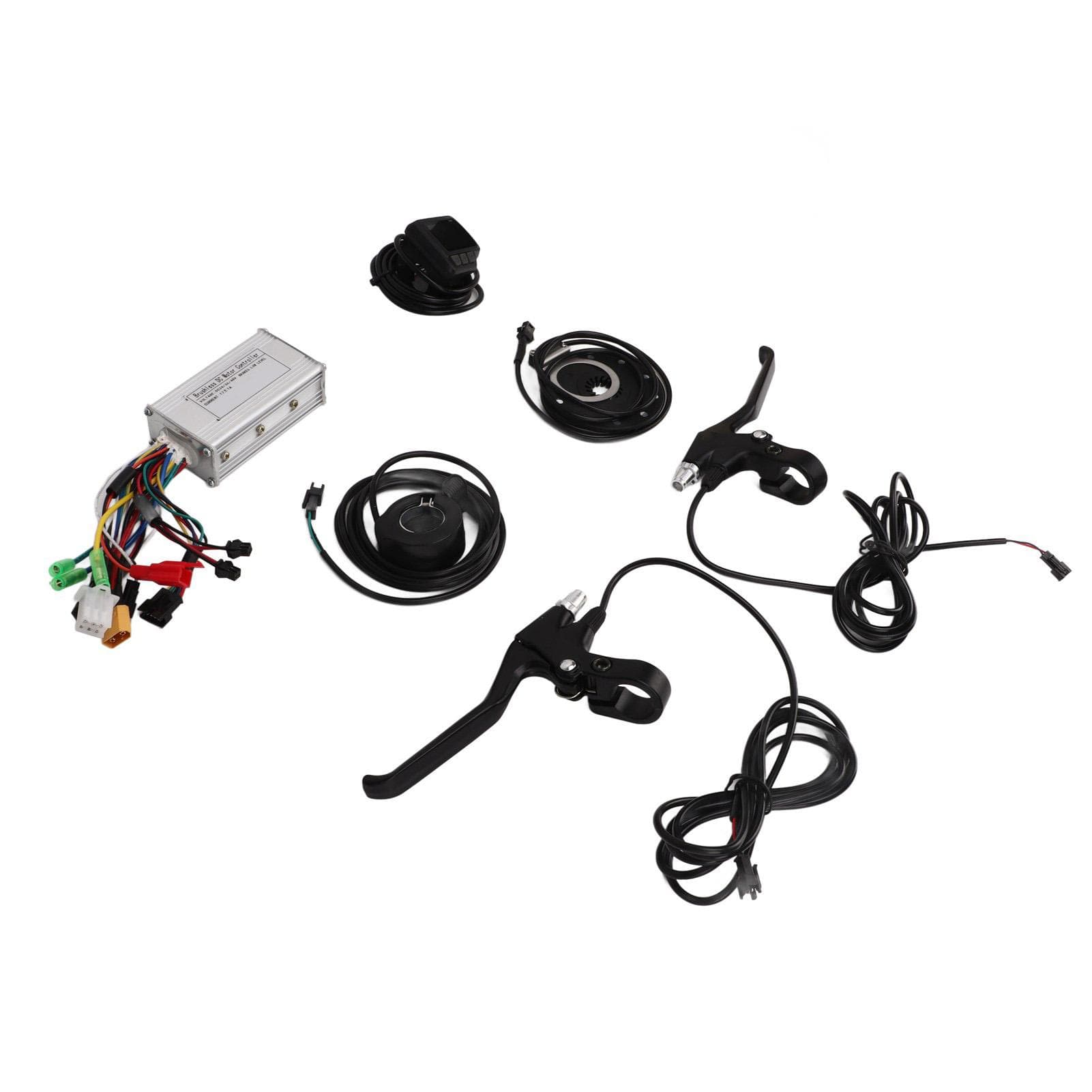 Electric Bike Modified Controller Set 17A 3 Mode Controller EN06 Panel Thumb Throttle for 350W