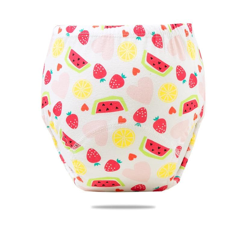 6 Layer Waterproof Reusable Cotton Baby Training Pants Infant Shorts Underwear Cloth Baby Diaper Nappies Panties Nappy Changing 110 yards [25-40 kg]