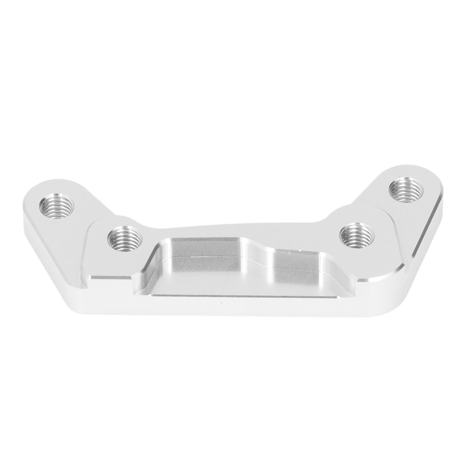 Motorcycle Rear Brake Caliper Adapter Aluminium with Screws Replacement for Vespa GTS GTV300Silver