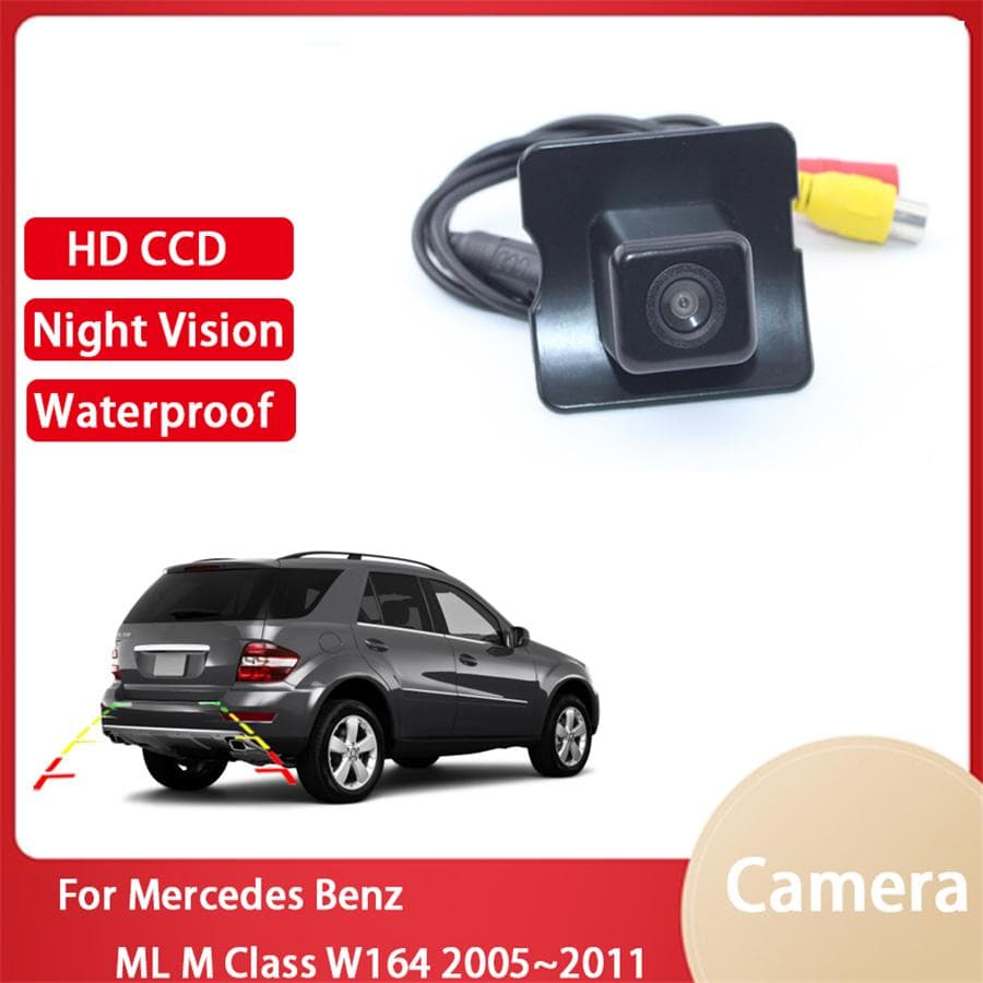 HD Waterproof Rear view Back up Camera For Mercedes Benz ML M Class W164 2005-11