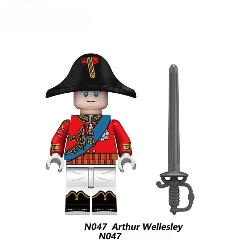 moc Medieval Napoleonic war building doll toy building blocks