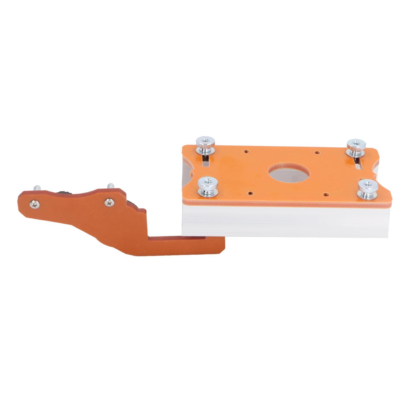 Wood Router Table Insert Plate High Accuracy Router Slotting Positioning Bracket Plate for 65mm
