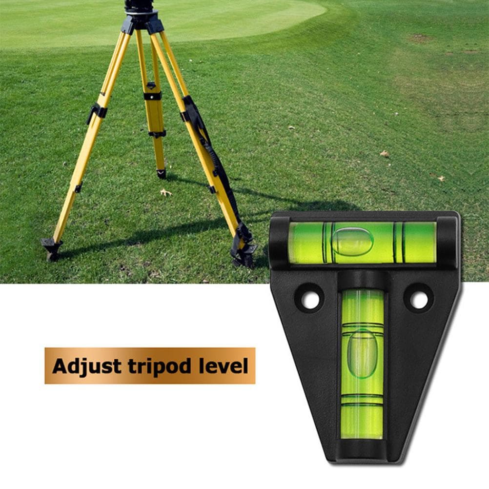 Portable T Type Level Bubble Triangular Acrylic Level Mini Spirit Level for RV Furniture Camera