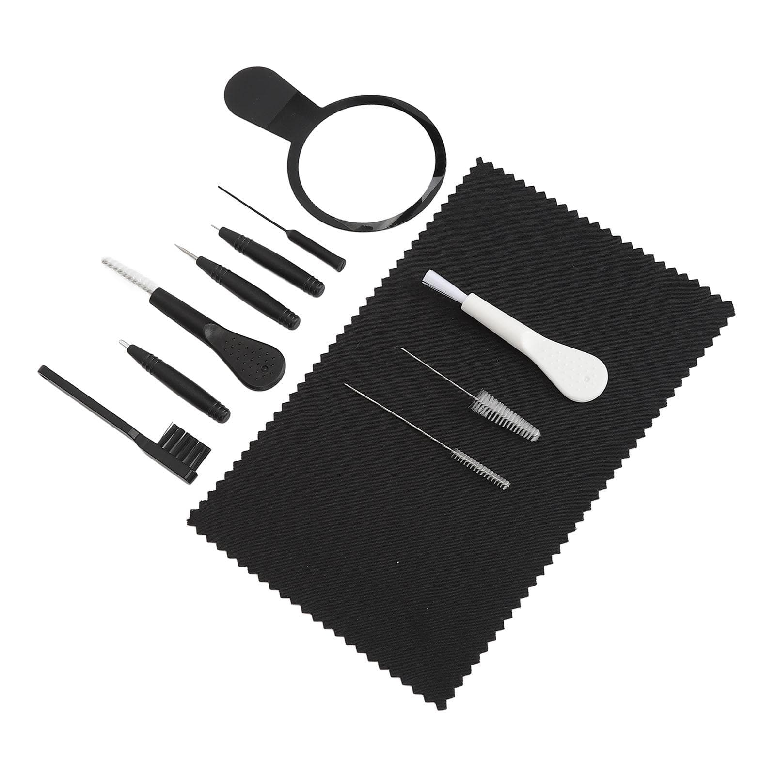 Sound Amplifier Cleaning Brush Multi Functional Reusable Sound Aid Wire Cleaner with Round PU