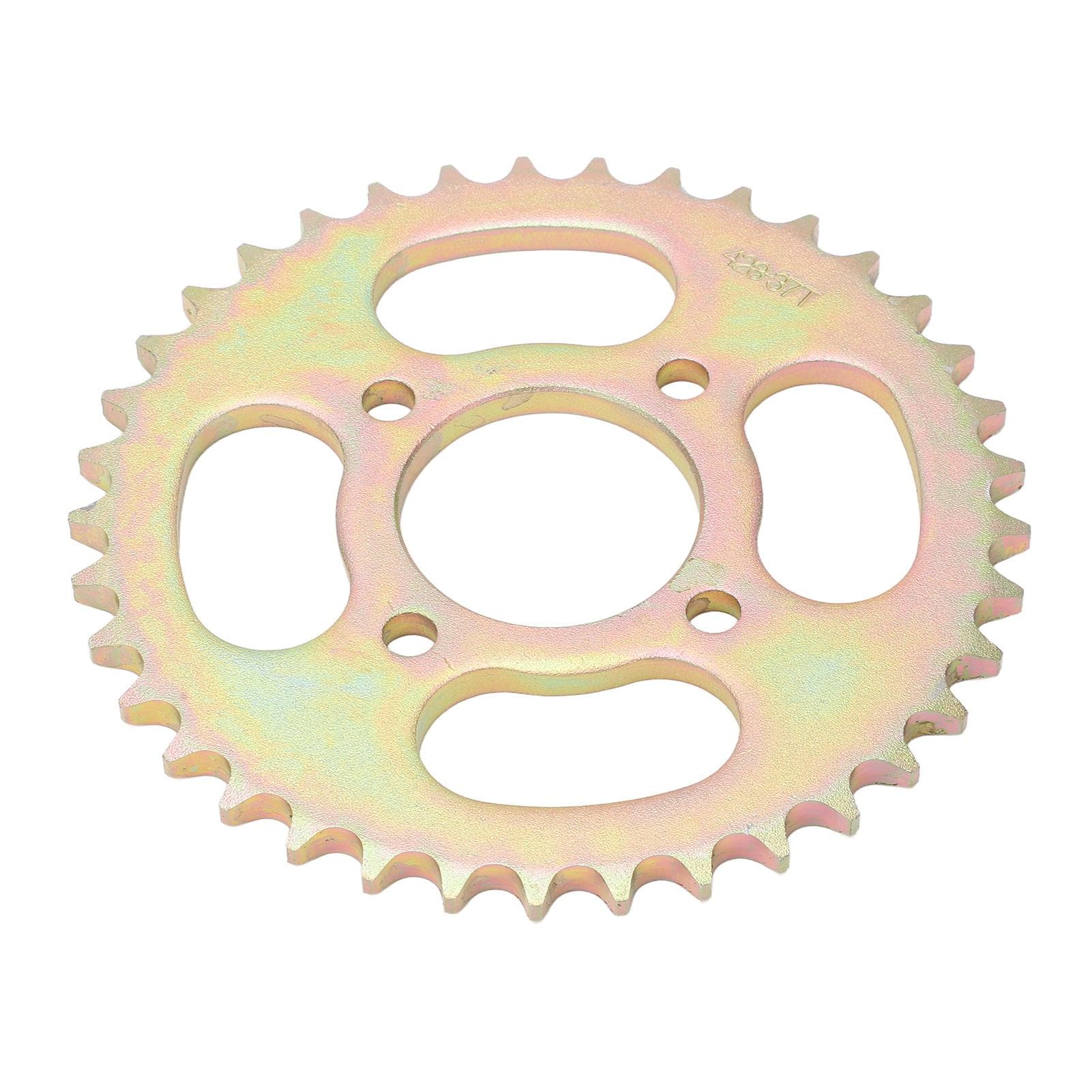 428 37T Rear Sprocket DIY Chain Rear Sprocket Replacement Parts for Kart ATV Light Motorcycle