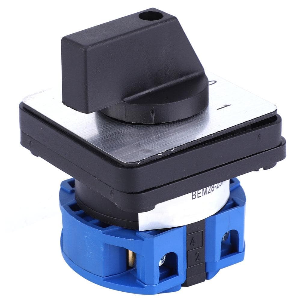 BERM BEM28251 C02 Universal Changeover Switch 690V 25A 2 Position Selector Rotary Cam Switch