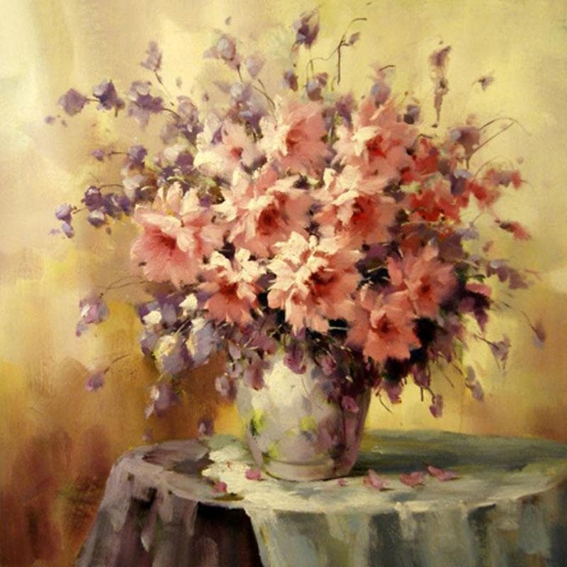 5d Diamond Painting Diamond Embroidery Flowers Diamond Embroidery Complete Kit Home Decor 30X30CM
