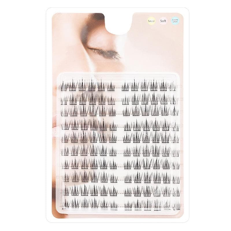 Fashion Sunflower False Eyelashes Natural Simulation Fairy Cos Mink Eyelashes Extension Diy Makeup Individual Segmented Eye 1PCS