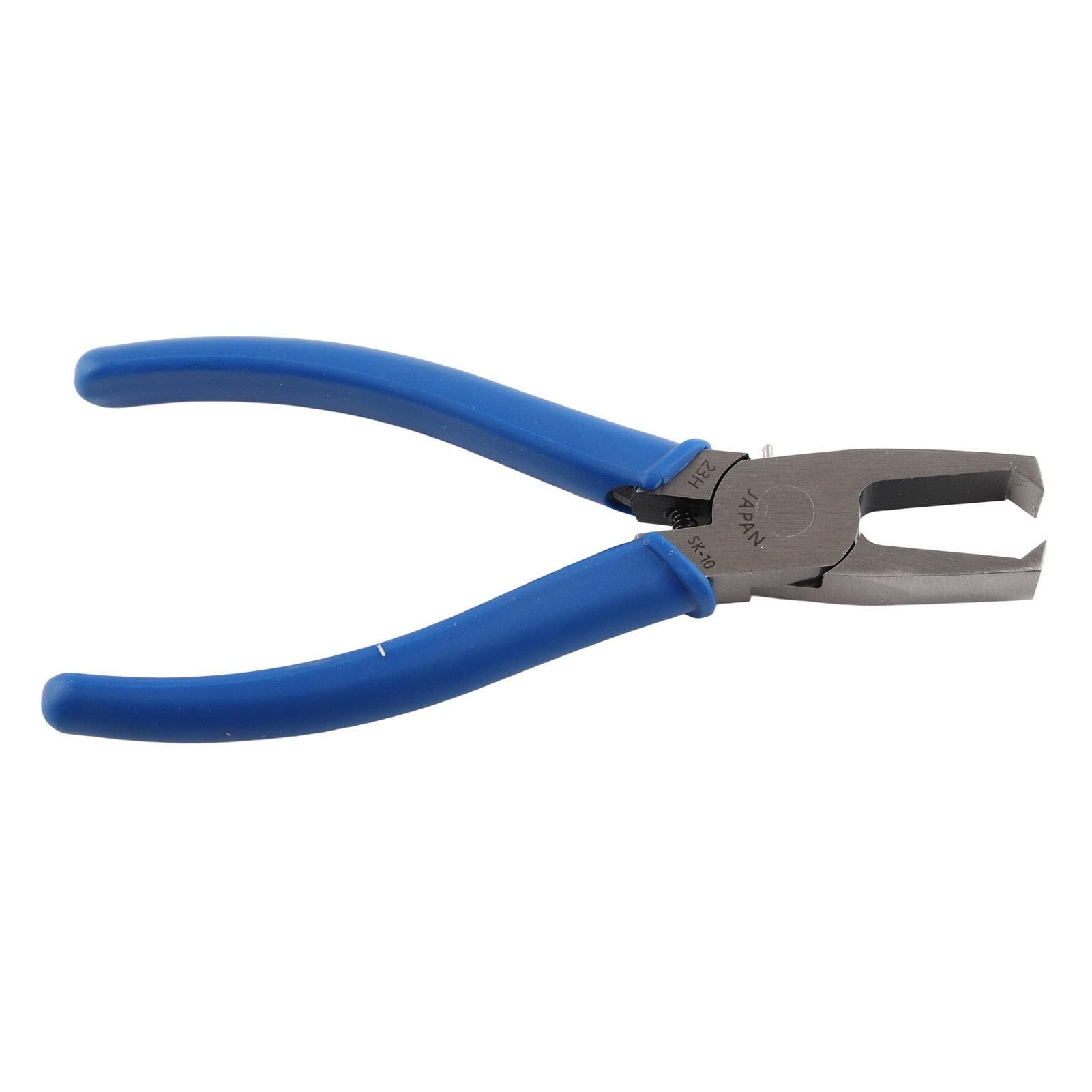 Soft Wire Pliers 5.7in Wear Resistant Blade Rubber Handle Spring Reset Micro Nipper Wire Cutter for