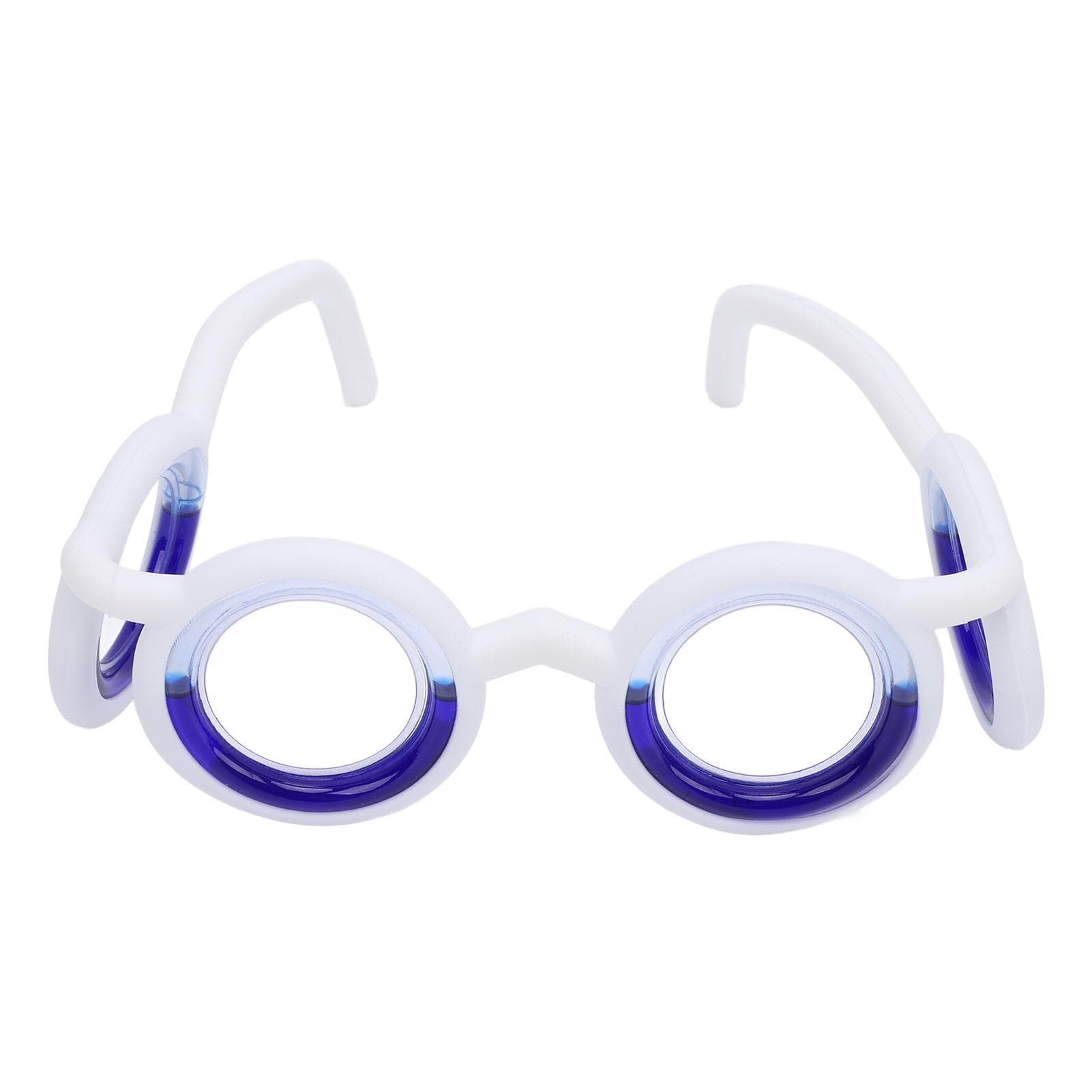 Motion Sickness Glasses Lensless Portable Foldable Relieve Carsickness Anti Nausea Glasses for 3D