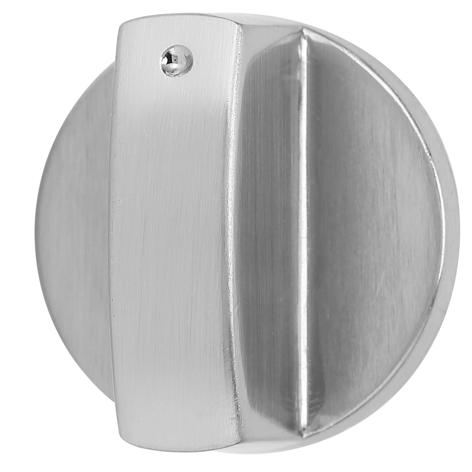8mm Stove Knob Zinc Alloy Universal Kitchen Oven Cooker Control Dial Knob Adapter Silver