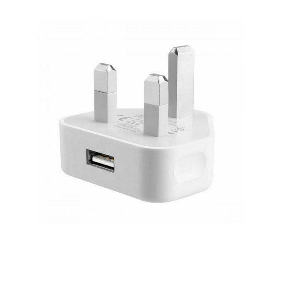 Mains 5v2.1a Uk Plug Charging USB Charger 3 Pin Plug Adapter Power Adapters Wall Charger 1