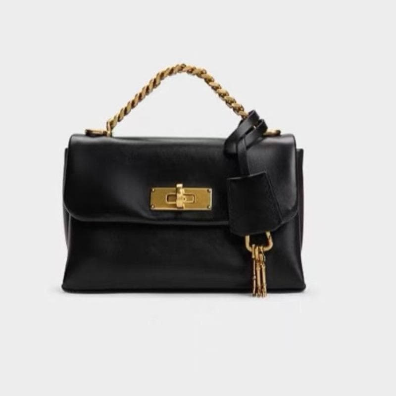 Large-capacity Tote Bag, Women's Fashionable and Versatile, Messenger Bag, Commuter Versatile, Single-shoulder Underarm Bag black