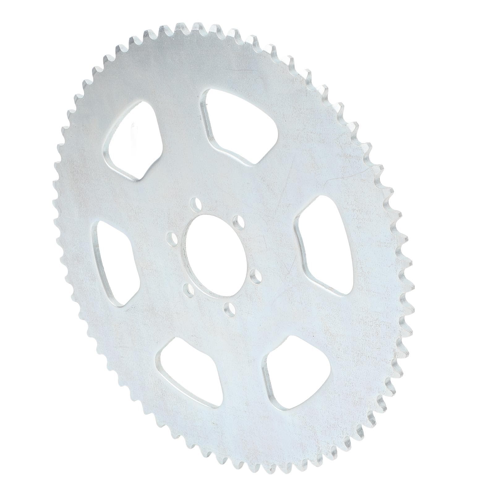 Off Road Bike Chain Sprocket 65T Steel Lightweight Universal Sprocket Wheel for Off Road Bike Beach
