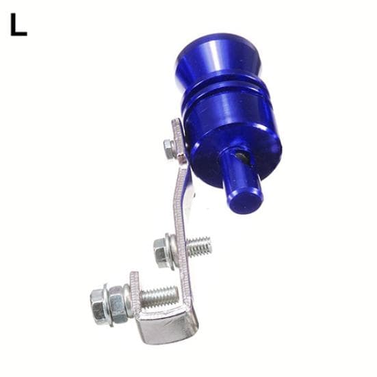 Universal Car Turbo Sound Muffler Exhaust Pipe Blow-off Vale Simulator Whistle L