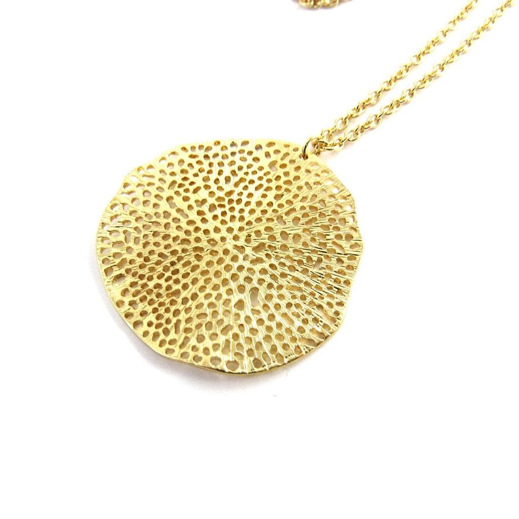 Les Trésors De Lily [M9330] - Designer necklace 'Cléopatra' golden gold
