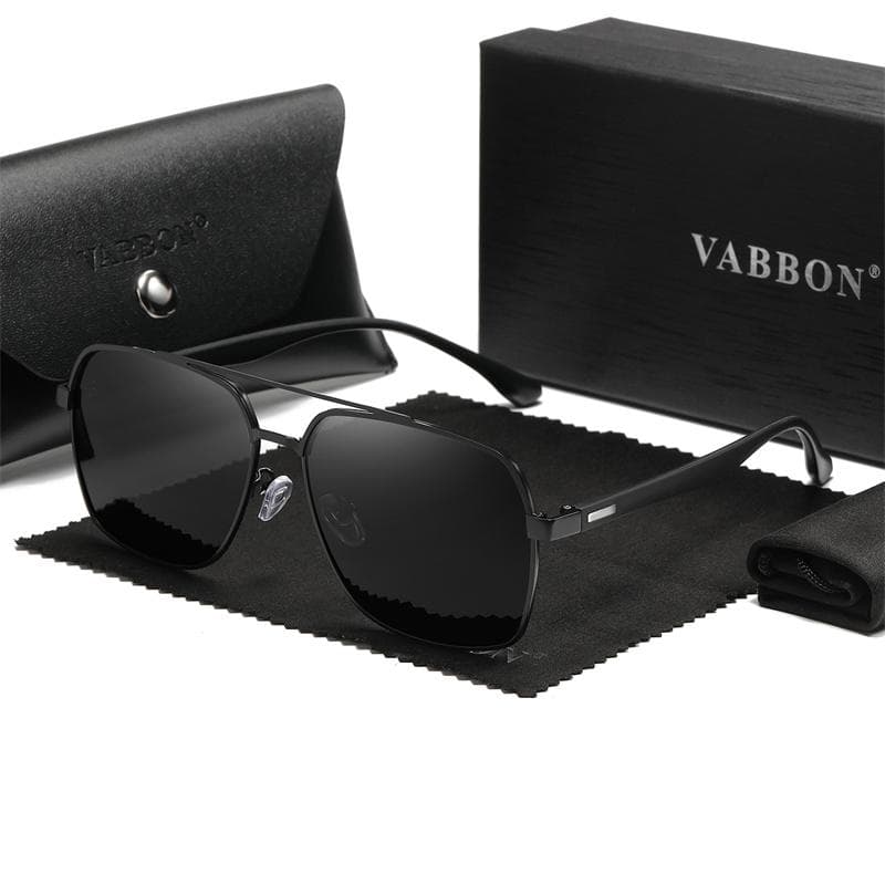 VABBON Sunglasses Men UV Protection Pilot Retro Style 9426 With Box