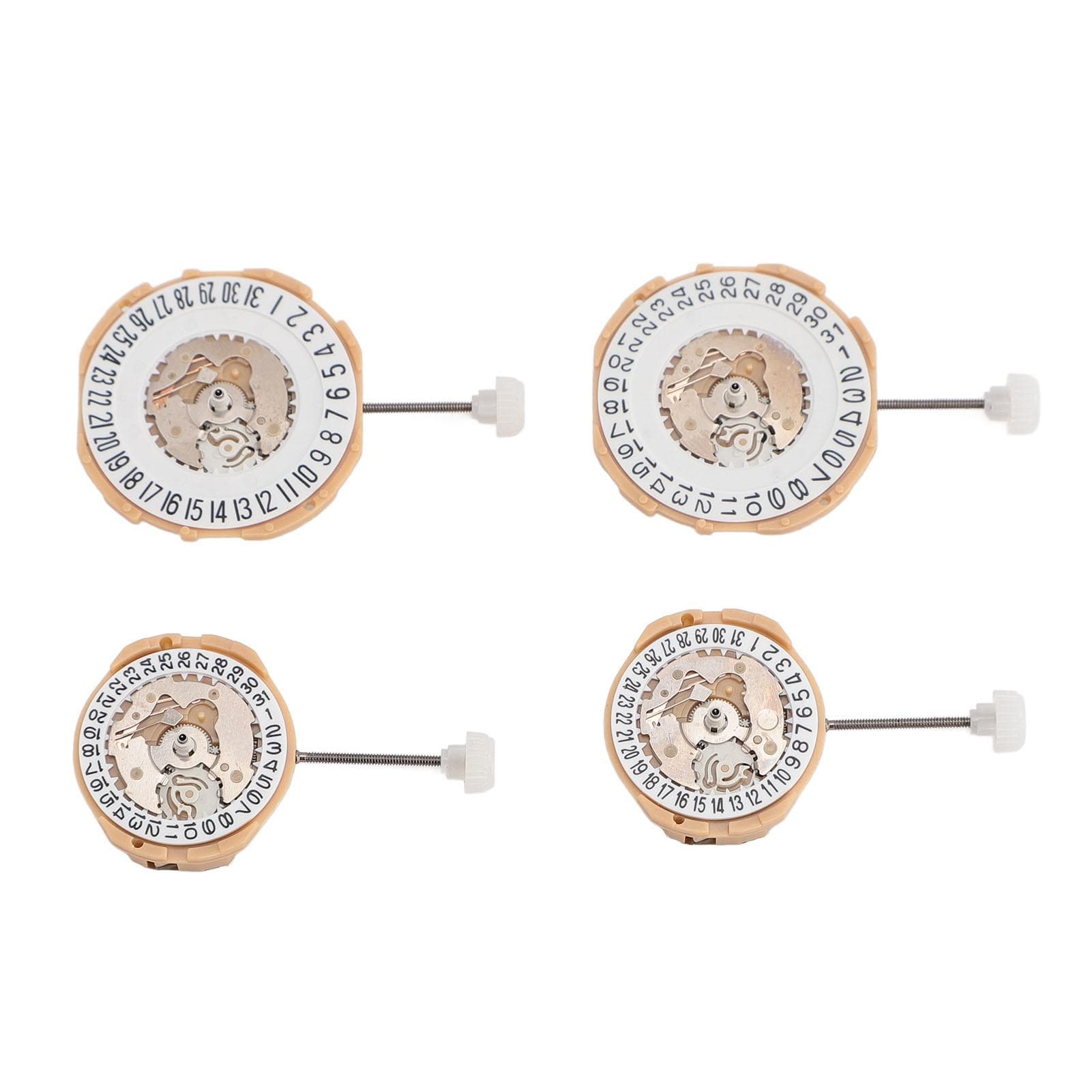 4pcs SP28 SP25 Movement Quartz Watch 6:00 3:00 Position Calendar Display Replacement Movement
