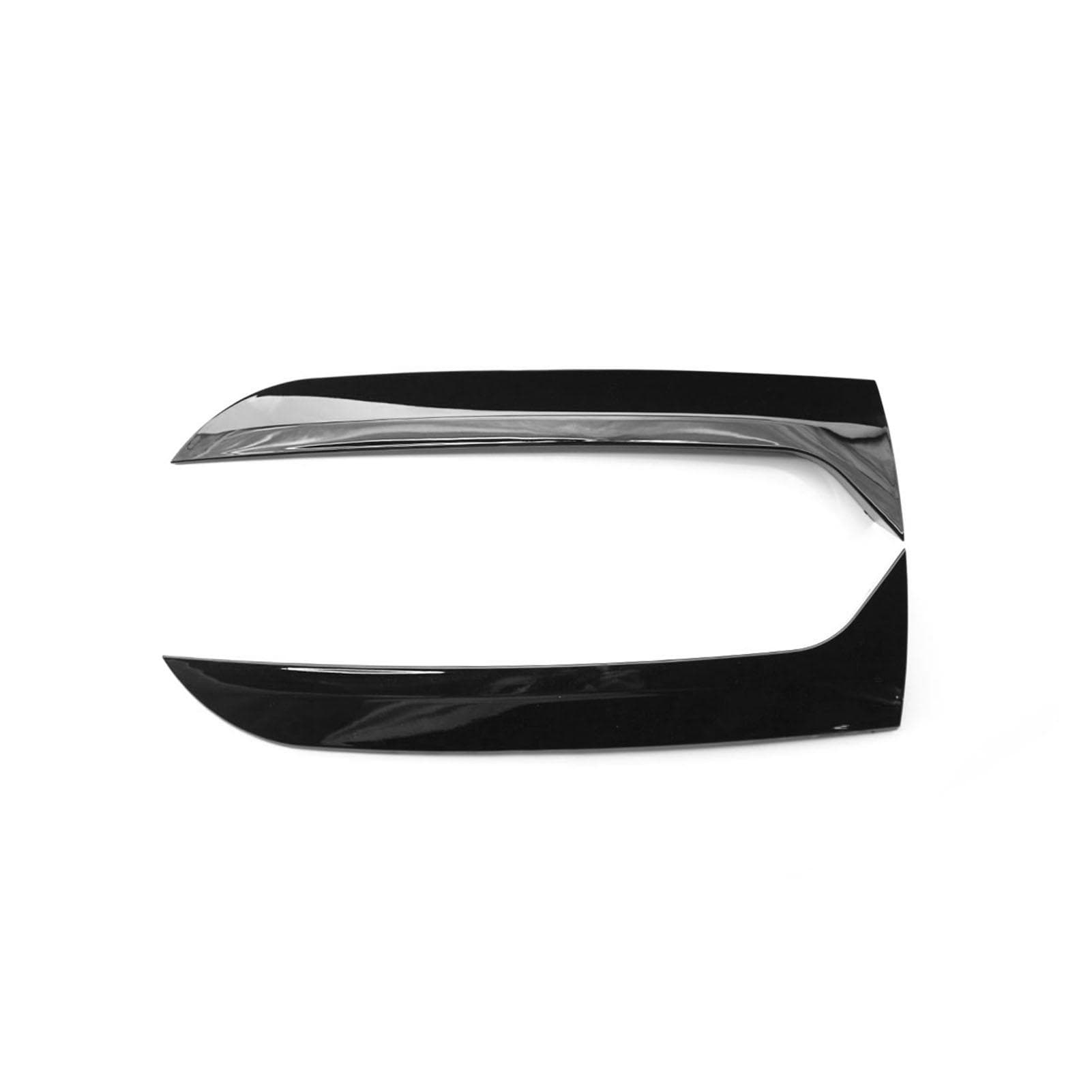 2pcs Rear Window Side Spoiler Canard Splitter Trim Replacement for VW Tiguan MK1 2007-2016