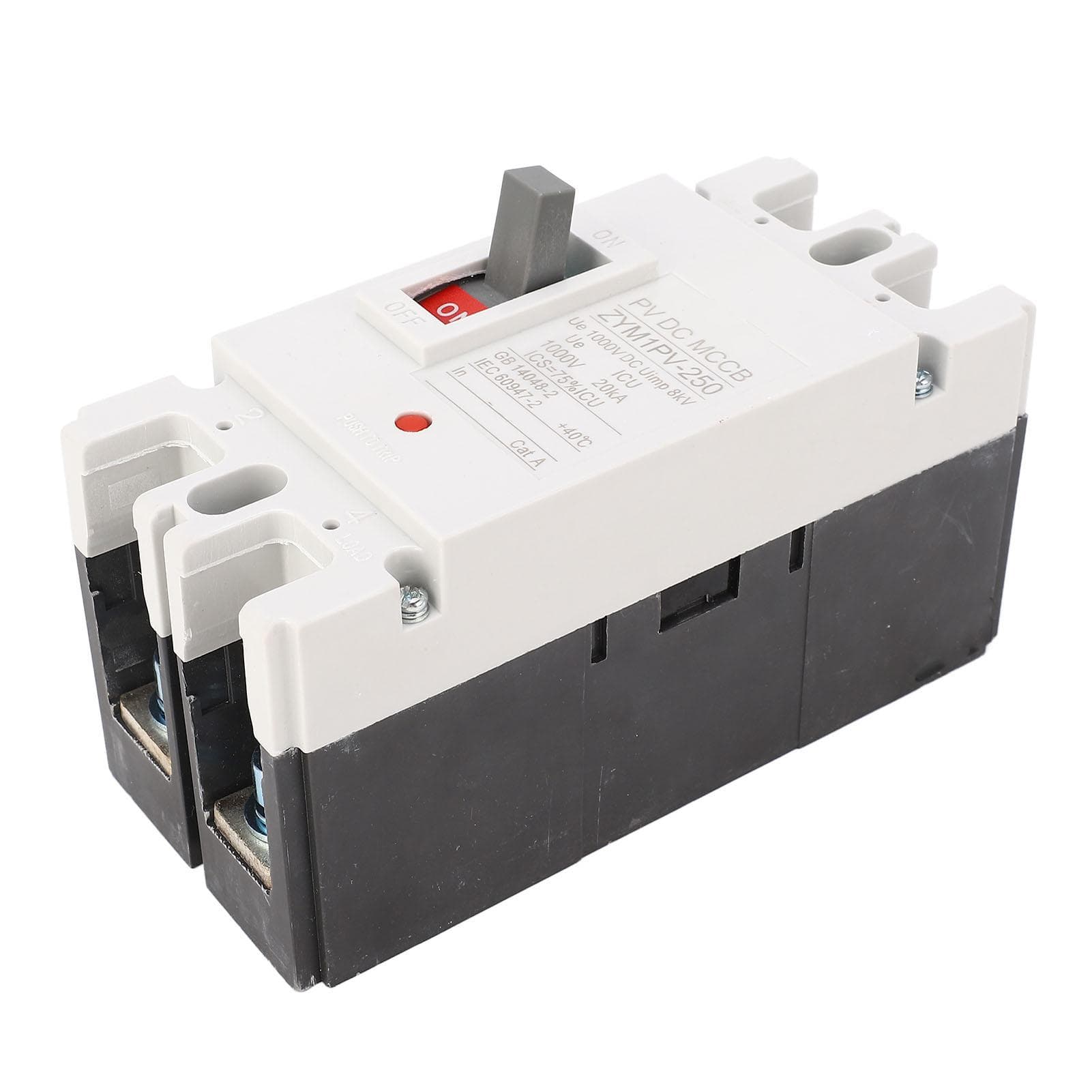1000V 2P DC Circuit Breaker Protector Flame Retardant MCCB Solar Battery Protection Switch 180A