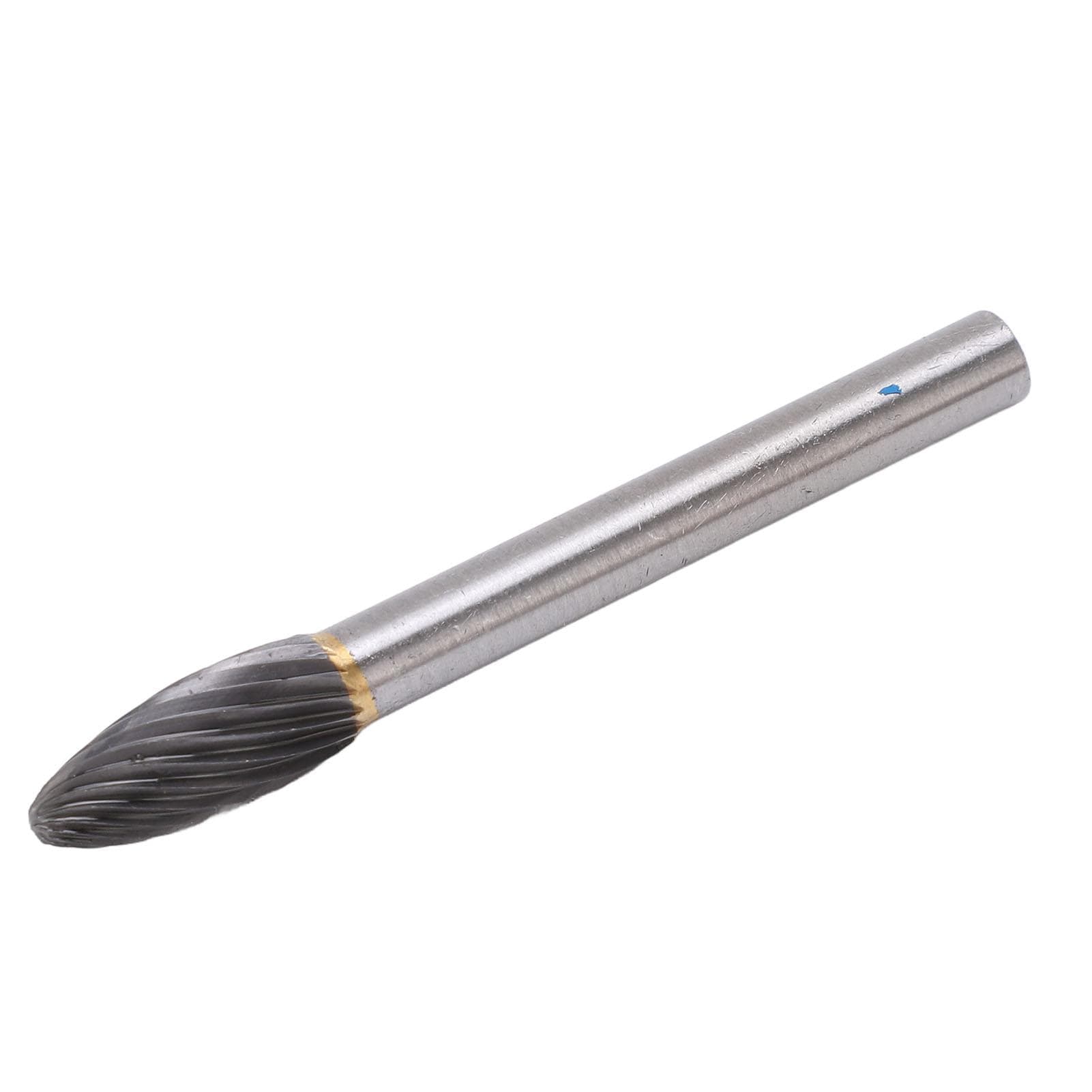 Carbide Rotary File Single Cut Die Grinder Burr Drill Bits Tool for Aviation Automotive Ship