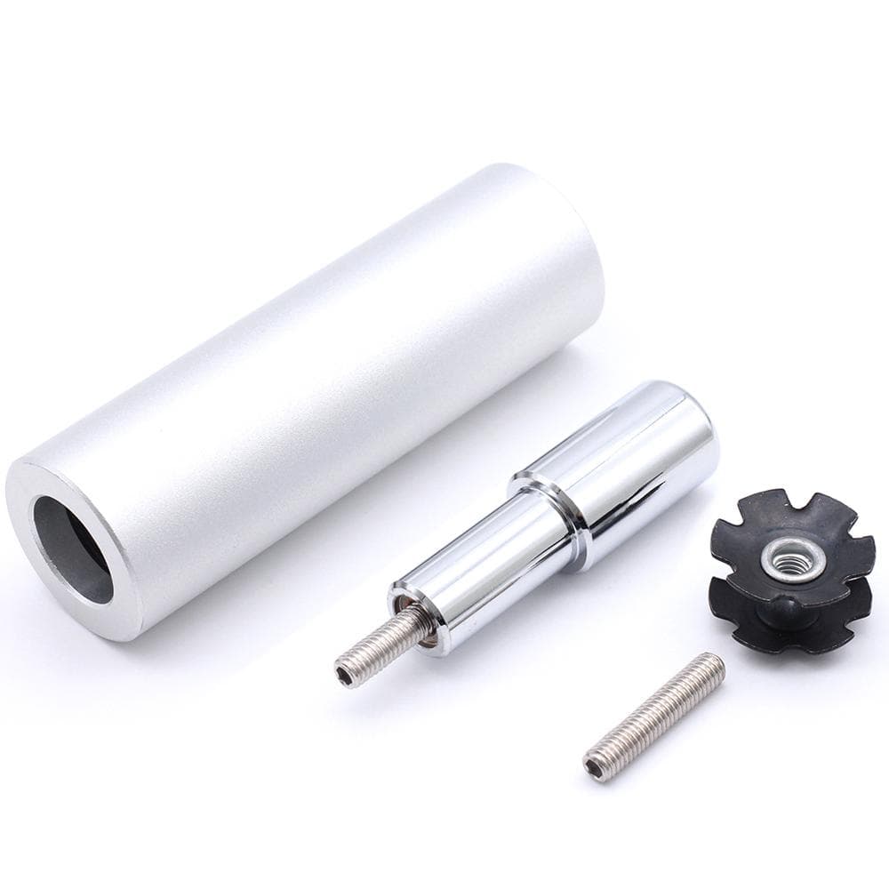 Bike Bicycle Fork Star Nut Setting Installer Headset Star Nut Installation Tool Driver silver