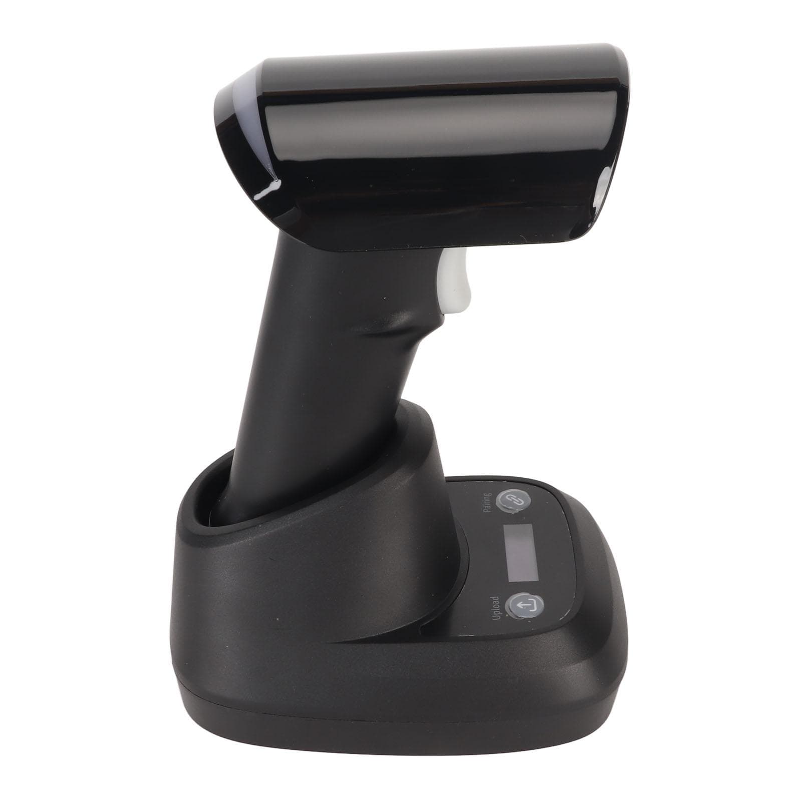 Handheld Barcode Scanner 3 Modes 2.4GHz OLED Display Vibration Feedback Cordless Barcode Reader