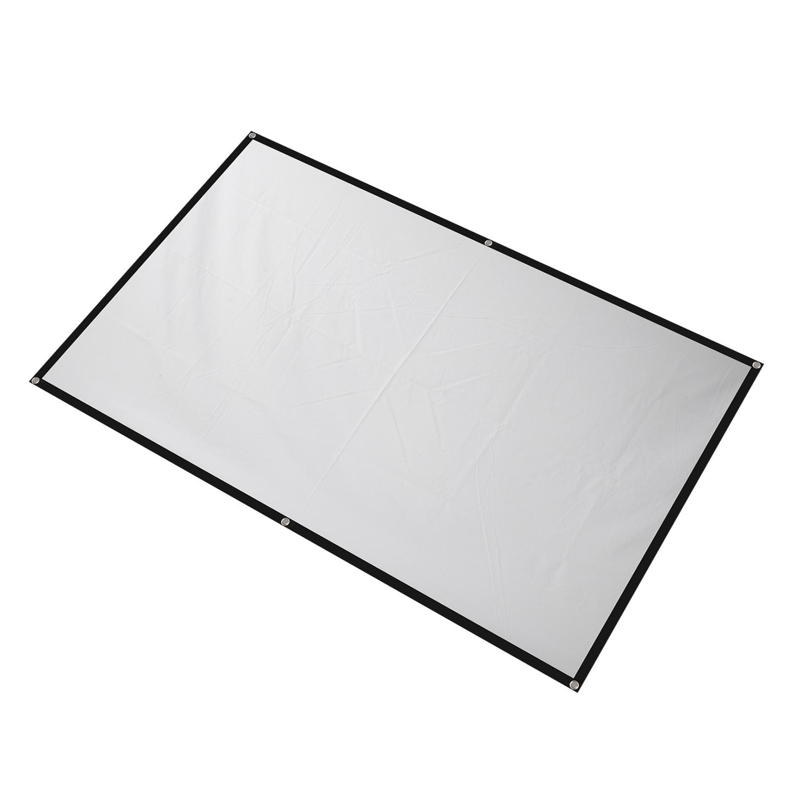Projector Screen 16 : 9 High Density HD Projector Screen Portable Easy Installation Projector 60 Inch