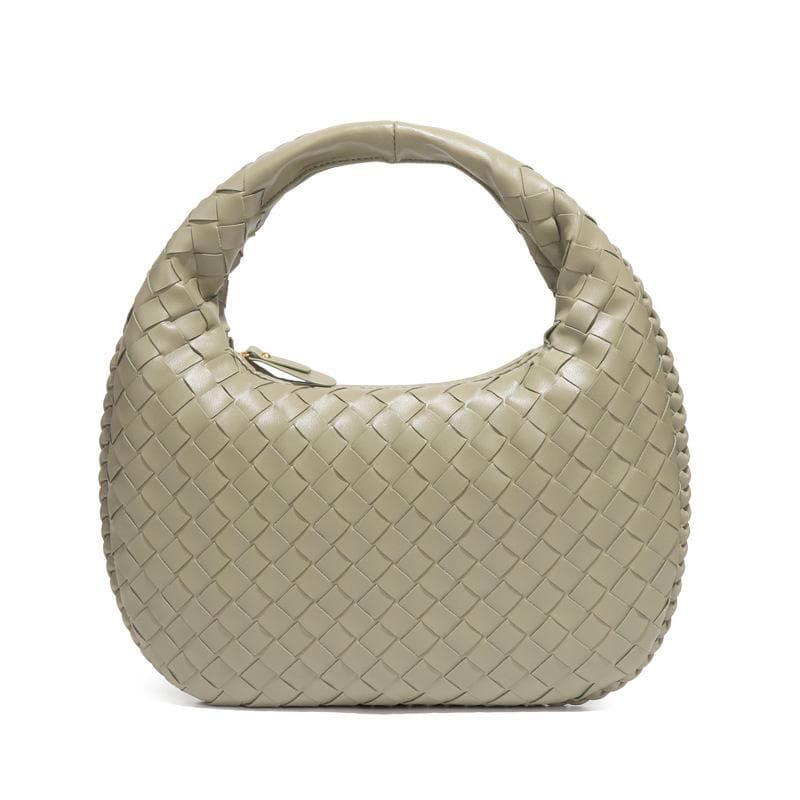 Women's Woven Bag, European and American Retro Vegetable Basket, Underarm Bag, Hand Bag, Shoulder Bag