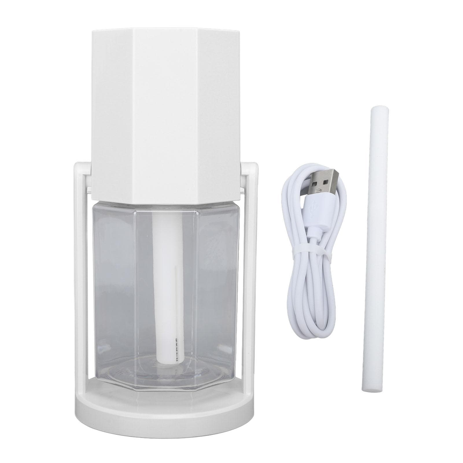 USB Desktop Humidifier Multifunctional Quiet Colorful Ambient Light Portable Small Humidifier for white