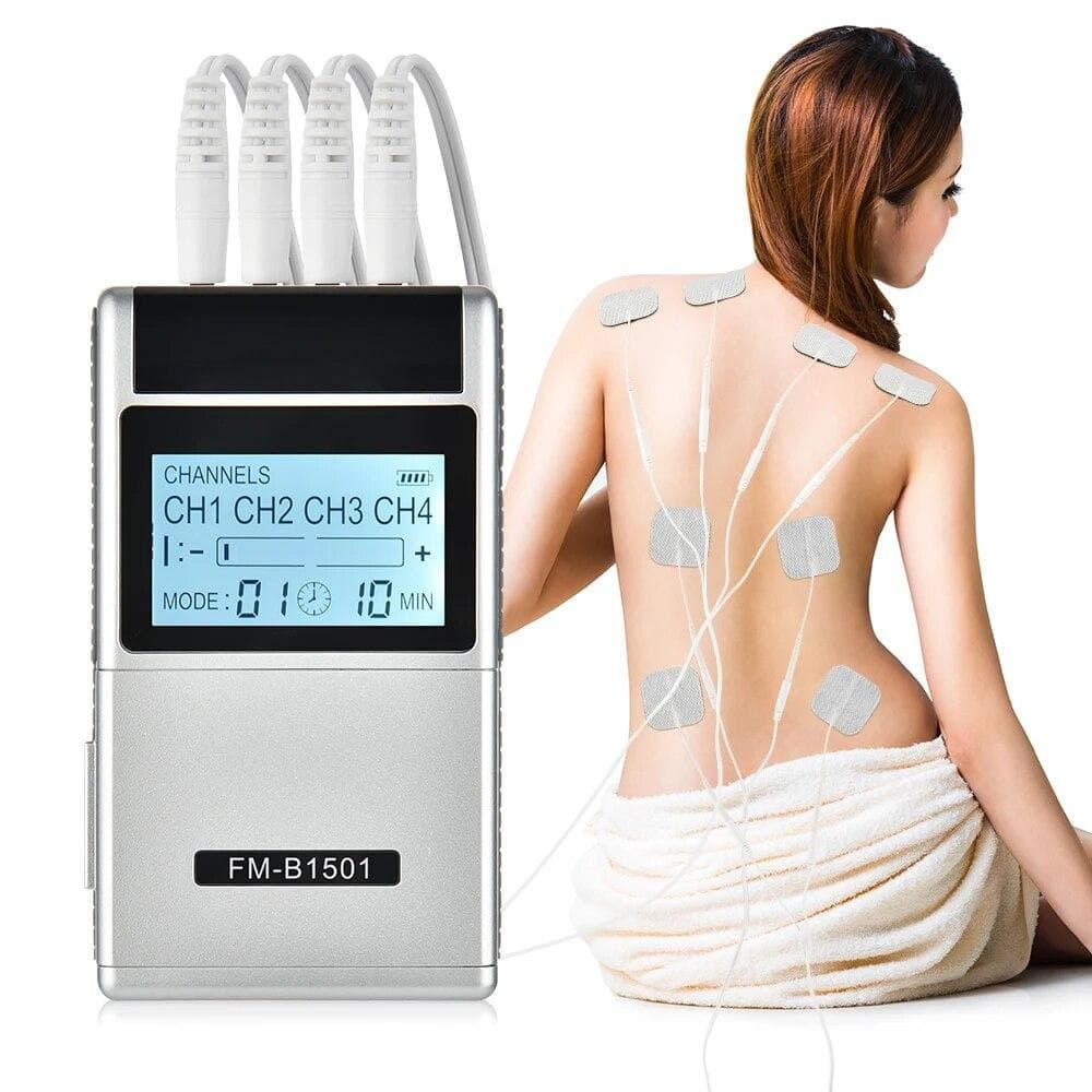 15 Mode TENS/EMS Neck Shoulder Back Body Massager Health Care Tens Ems Therapy Muscle Stimulation Electrostimulator Machine CHINA