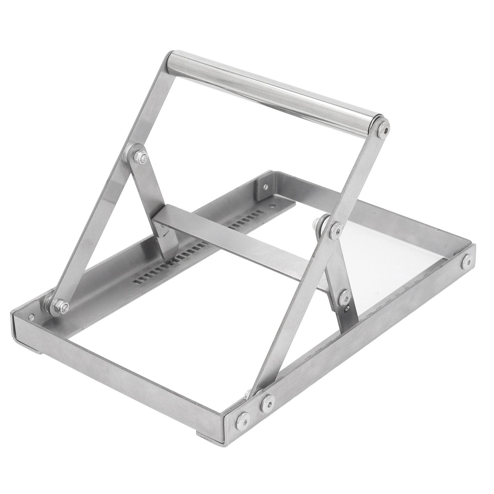 Cutting Machine Support Frame Adjustable Height Metal Work Table Saw Material Stand Foldable
