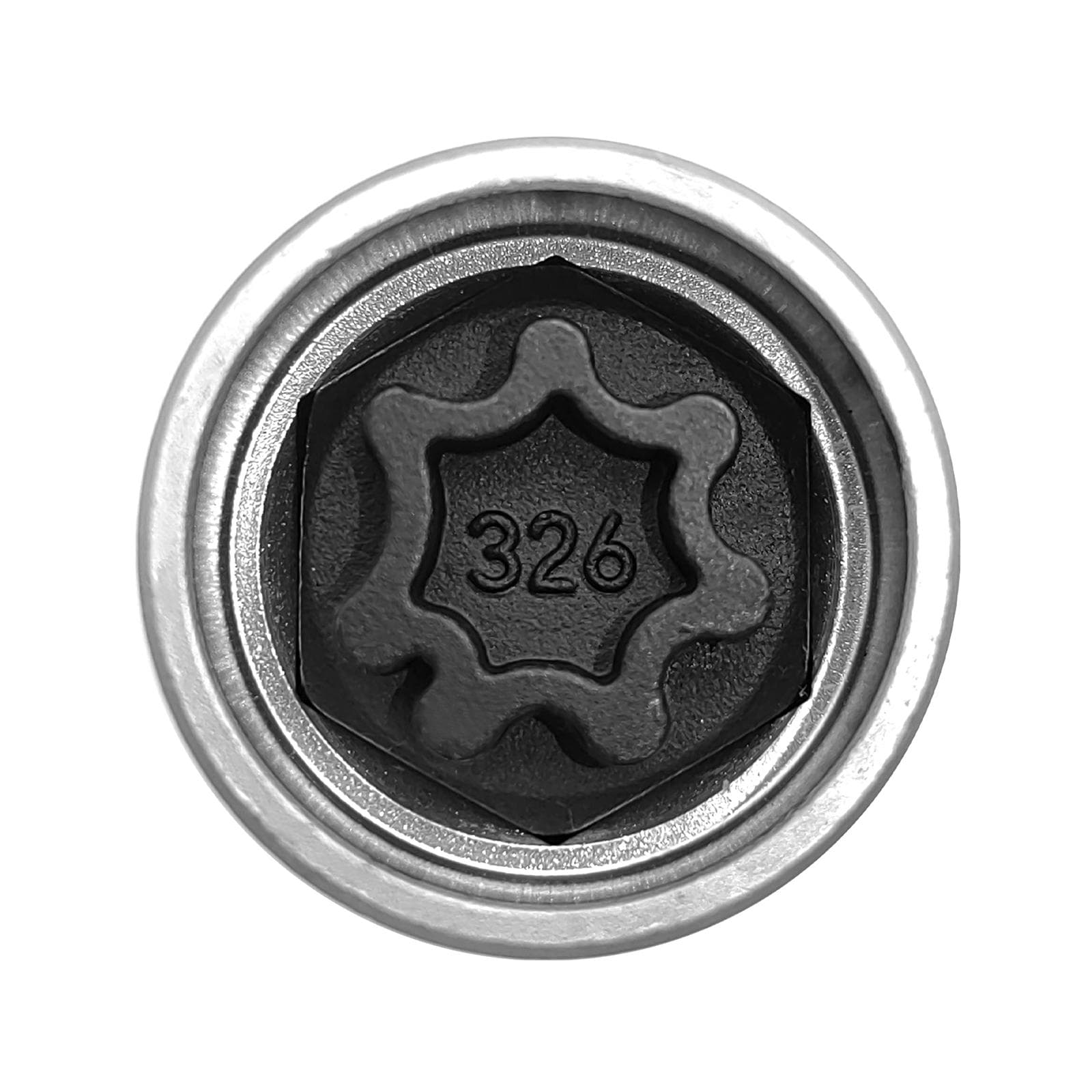 Replacement for Mercedes Benz Security Master Locking Wheel Nut Key 330 Anti-theft Screw Socket 326 silver