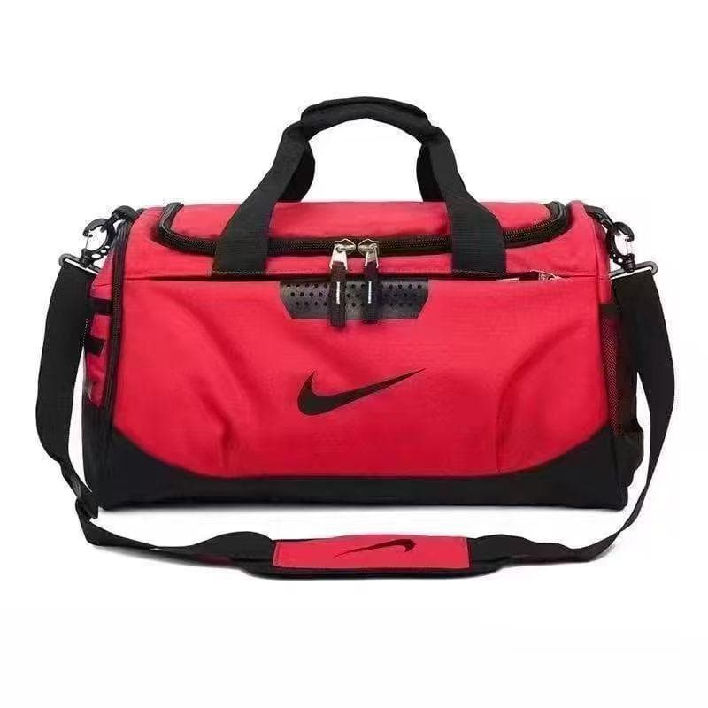 Unisex Sports Basketball Travel Bag with Shoe Compartment - Large Capacity, Crossbody & Handheld Features