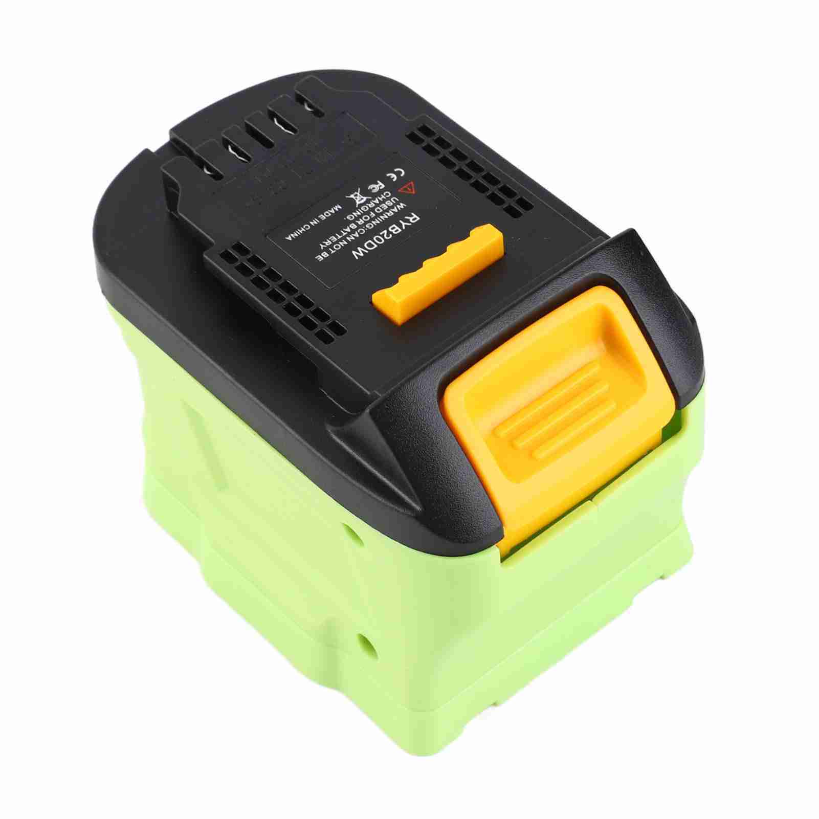 Battery Converter High Efficiency for 18V to 20V Lithium Battery Power Tool Adapter Support USB