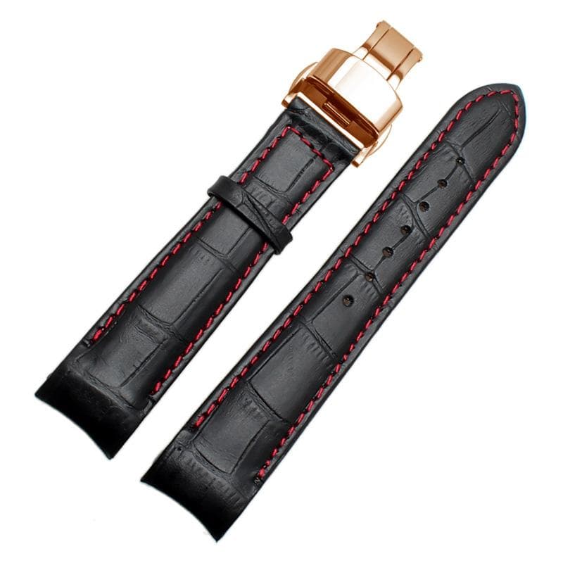 Genuine Leather Bracelet curved end watch strap 20mm for citizen BL9002-37 05A BT0001-12E 01A watch band 21mm watchband 22mm 22mm