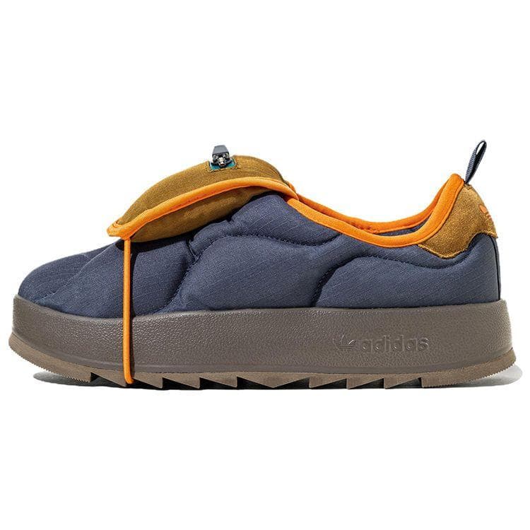 adidas Puffylette Shadow Navy Unisex Sneakers Blue Bronze-Straighter Orange IF3956 40½